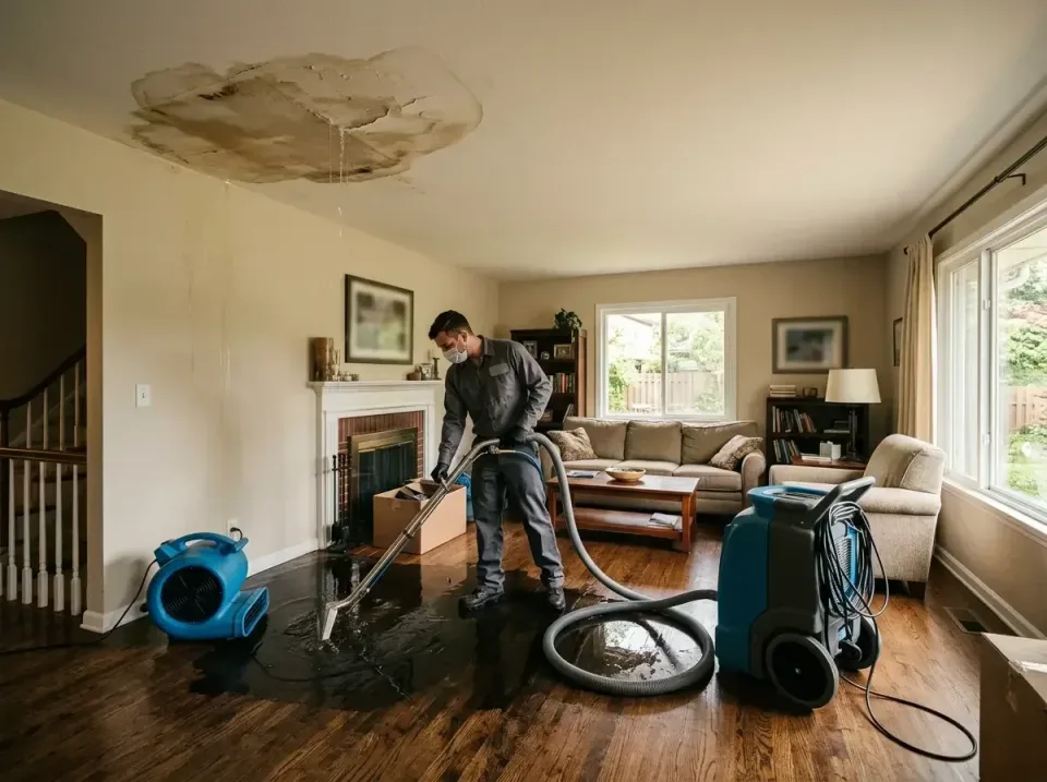 attic-pipe-burst-ceiling-drip-008 — frequently asked questions, Water Damage Restoration & Carpet Care in Warwick, RI